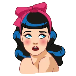 Бетти Пейдж sticker 9