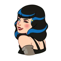 Бетти Пейдж sticker 10