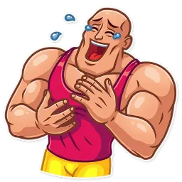 Bodybuilder Telegram sticker pack