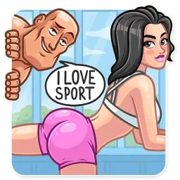 Bodybuilder sticker 11