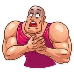 Bodybuilder sticker 4