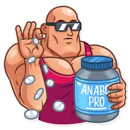 Bodybuilder sticker 7