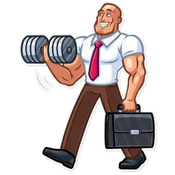 Bodybuilder sticker 8