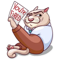 Big Boss Cat sticker 12