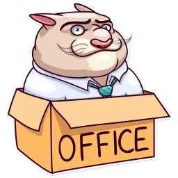 Big Boss Cat sticker 6