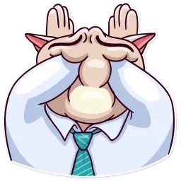 Big Boss Cat sticker 9