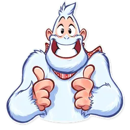Bigfoot Eddie sticker 4