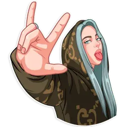 Билли Айлиш sticker 6