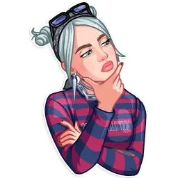 Билли Айлиш sticker 10