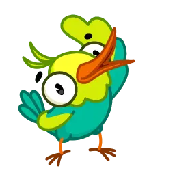 Райская птичка sticker 5