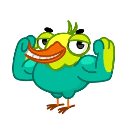 Райская птичка sticker 8