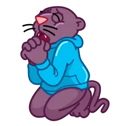 Чёрная пантера sticker 10