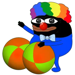 Чёрный хонка Telegram sticker pack