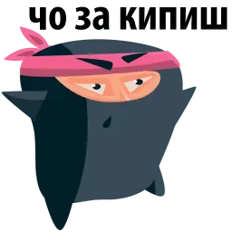 Black Ninja @TuristasTV sticker 2