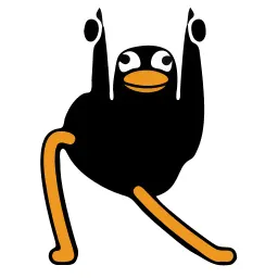 Чёрная утка sticker 3