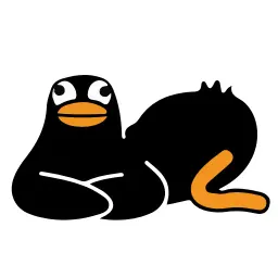 Чёрная утка sticker 9