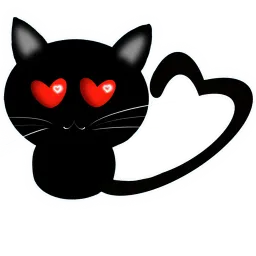 Чёрный кот sticker 2