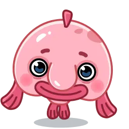 Рыба-капля Telegram sticker pack