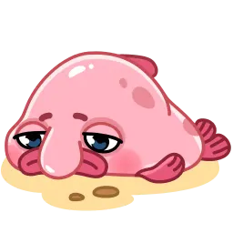 Рыба-капля sticker 3