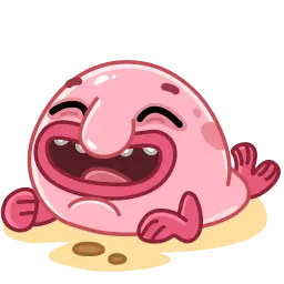 Рыба-капля sticker 4