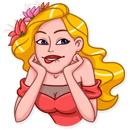 Отпуск блондинки sticker 10