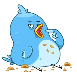 Blue Bird sticker 12