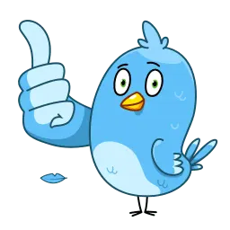 Blue Bird sticker 3
