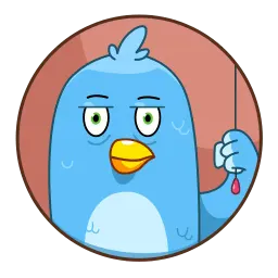 Blue Bird sticker 4