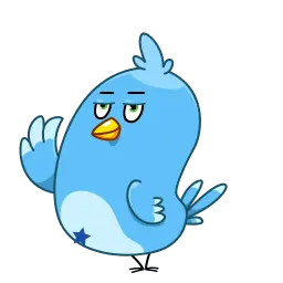 Blue Bird sticker 5