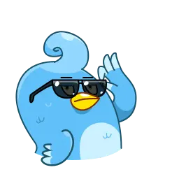 Blue Bird sticker 8