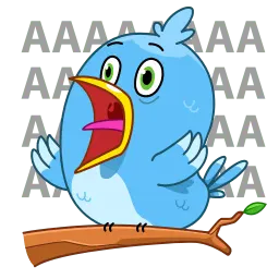 Blue Bird sticker 10