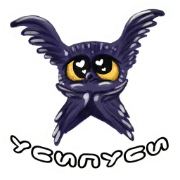 Ушастая птичка sticker 2