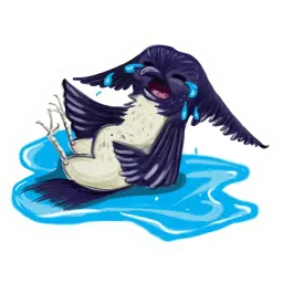 Ушастая птичка sticker 11
