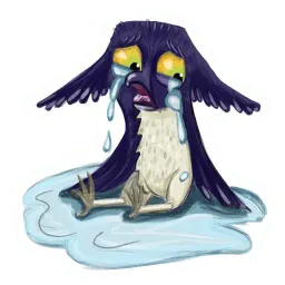 Ушастая птичка sticker 5