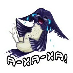 Ушастая птичка sticker 7
