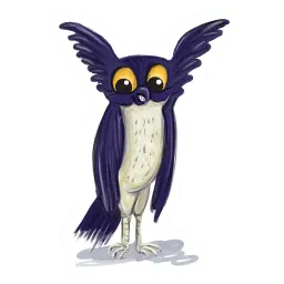 Ушастая птичка sticker 10