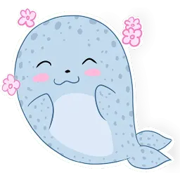 Нерпа (@Valeria_fills_art) Telegram sticker pack