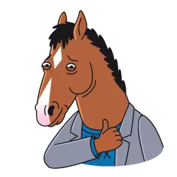 Конь БоДжек sticker 3
