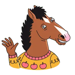 Конь БоДжек sticker 5