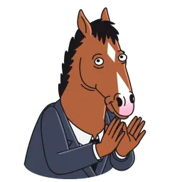 Конь БоДжек sticker 6