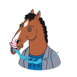Конь БоДжек sticker 9