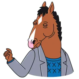 Конь БоДжек sticker 10