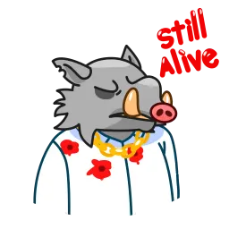 Кабанчик sticker 6