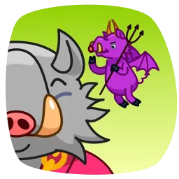 Кабанчик sticker 7
