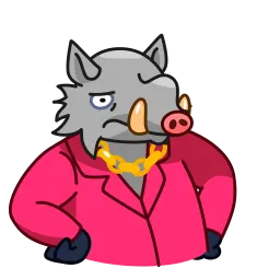 Кабанчик sticker 10