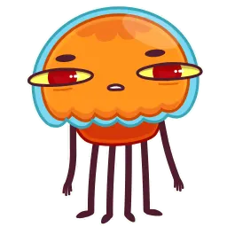 Медуза Боб sticker 4