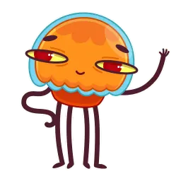Медуза Боб sticker 5