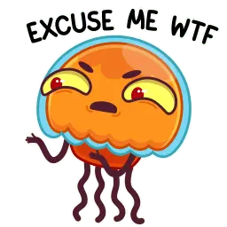 Медуза Боб sticker 7
