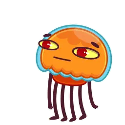 Медуза Боб sticker 8