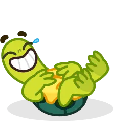 Черепашка Боб sticker 1